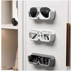 🕶 Caixa Porta Óculos Expositor Para Óculos  Com Adesivo Sem Precisar Furar Parede