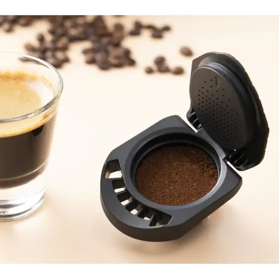 Adaptador para Cafeteira Dolce Gusto Reutilizável Cápsula Recarregável para Café Moído Original