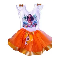 Fantasia Infantil Moana Luxo