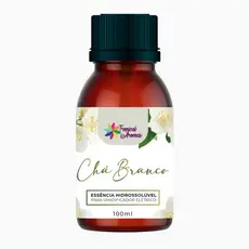 Essência Hidrossolúvel para Umidificador Tropical Aromas 100ml – Chá Branco