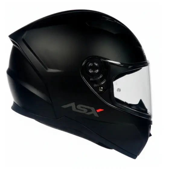 Capacete Moto Fechado Asx City Solid Fosco Preto
