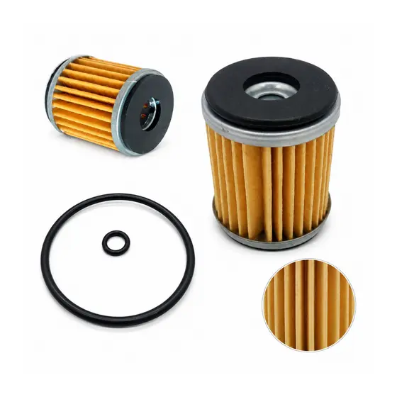 10 Filtros De Óleo Para Fazer 250 Lander 250 Crypton 115 Com Anel O-Ring