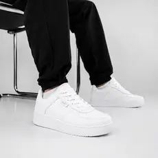 Tênis Branco Feminino Premium JNR Feminino e masculino - Conforto original Relampago envio imediato