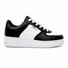 Tenis Feminino Social Sneaker Couro Costurado Confortável Street etiqueta emborrachada envio rapido