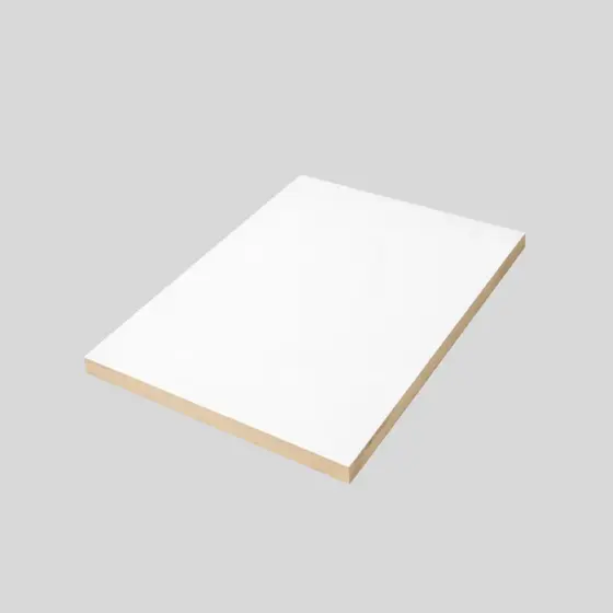 Chapa Branco 40 x 40 MDF 15MM Bordas Fitada Prateleira Tampo Painel Nicho Móveis Placa Marcenaria