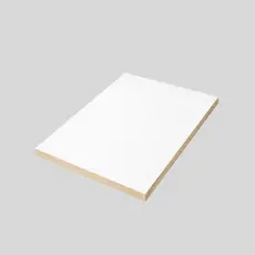 Chapa Branco 60 x 60 MDF 15MM Bordas Fitada Prateleira Tampo Painel Nicho Móveis Placa Marcenaria
