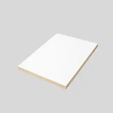 Chapa Branco 60 x 110 MDF 15MM Bordas Fitada Prateleira Tampo Painel Nicho Móveis Placa Marcenaria