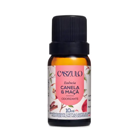 Essencia Canela e Maça 10ml Caszulo