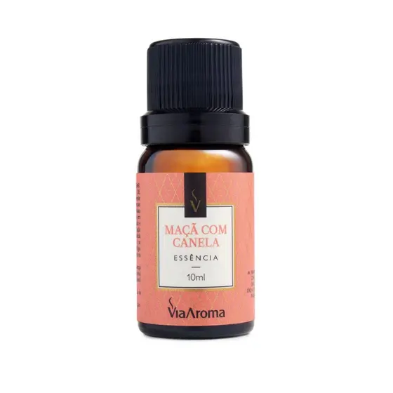 Essencia Maça com Canela Classica 10ml Via Aroma