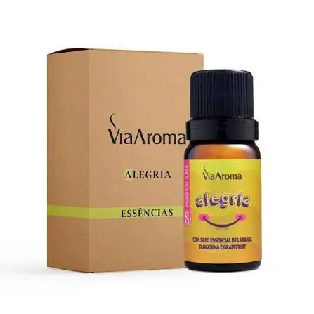 Essencia Sensações Alegria 10ml Via Aroma