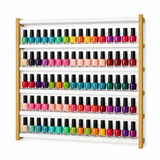 Esmalteira Em Metal Resistente E Espaçoso 300 Esmaltes Para Manicure E Pedicure Salão De Beleza Spa