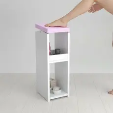 Apoio Suporte Para Pé Para Manicure Pedicure Nicho Porta Esmaltes Salão De Beleza Spa Kit Multiuso