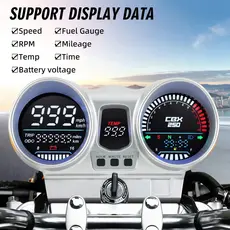 Painel Completo Para Honda Cbx250 Twister 2001 a 2008 Medidor De Velocidade 37100-KPF-961
