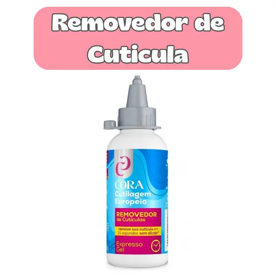Kinq Gel Removedor de Cutículas 100ml – Ação Rápida em 15 Segundos | Cora