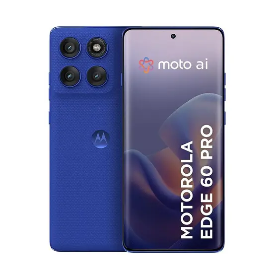 Smartphone Motorola Edge 60 Pro 5G 256GB 12GB RAM 6.7" Azul + Ubook Livros Digitais
