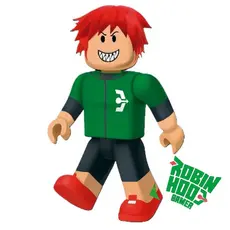 Boneca Roblox Articulado de Vinil Robin Hood Algazarra