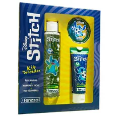 Kit Torcedor Brasil Stitch Completo Hidratante Facil Água Micelar Duo de Sombras - Fenzza