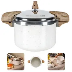 Panela De Pressão 5,4l Indução Ceramic Life Vanilla - Brinox