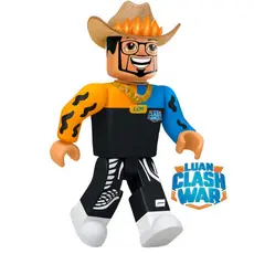 Boneca Roblox Articulado de Vinil Luan Clash War Algazarra