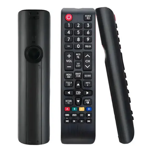 Controle Remoto Universal Compatível Tv Samsung Smart Hub Preto