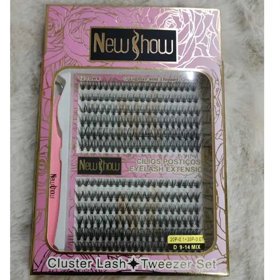 Cilios New Show Eyelash Extension 20P-0.1+30P-0.07 (403)