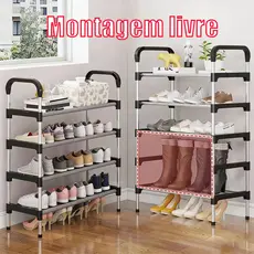Sapateira Multiuso Para Calçados 7 Andares Organizador Desmontável  organizador de sapatos tênis