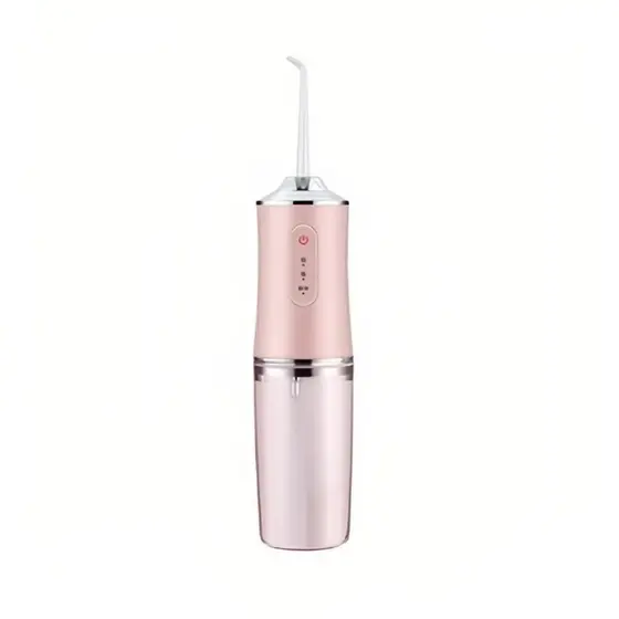 Irrigador Dental Oral Recarregável 220ml – Higiene Bucal Portátil, Limpador de Dentes