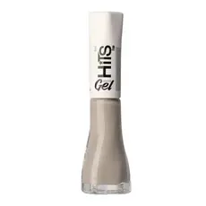 Esmalte Hits Cremoso Efeito Gel Cinza Clássico 8ml