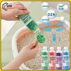 Bolinhas desodorizantes antiodor para areia de gato, eliminador de odores, tira cheiro, para gatos