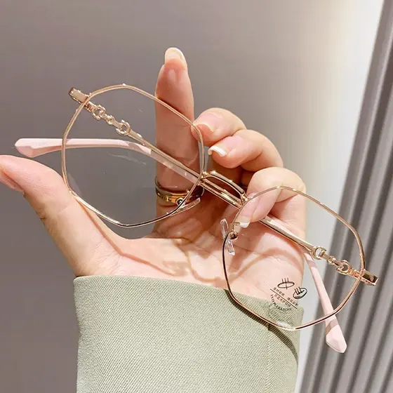 Óculos Bloqueadores De Luz Azul Para Mulheres – De Computador Anti-Radiação Com Lente Transparente , Proteção Tensão Ocu