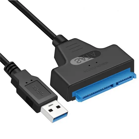 Adaptador Para USB 3.0 De Até 6 Gbps Acessórios De Laptop De 2.5 Polegadas Disco Rígido SSD Externo Cabo De 22 Pino