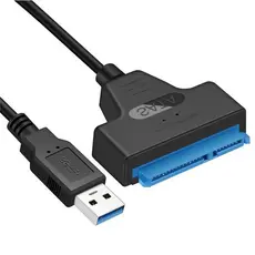 Adaptador Para USB 3.0 De Até 6 Gbps Acessórios De Laptop De 2.5 Polegadas Disco Rígido SSD Externo Cabo De 22 Pino