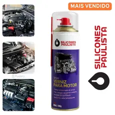 Spray Verniz para Motor Silicones Paulista 300ml / 180g
