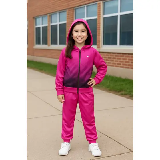 Conjunto Menino/Menina Promoção Volta as aulas Tecido Chimpa Flanelado com Touca Agasalho Ótima Qualidade