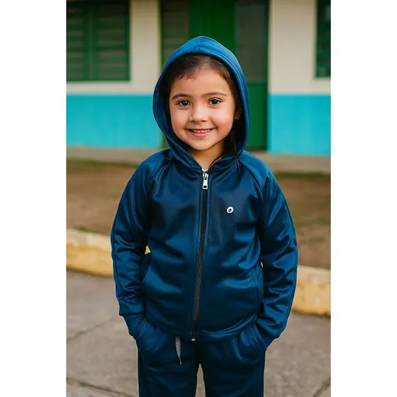 Agasalho de Frio Unissex Chimpa C/Capuz Ziper - Oferta Relâmpago