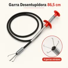 Desentupidor Para Ralo Com Garra e Pia Pegador de Objetos