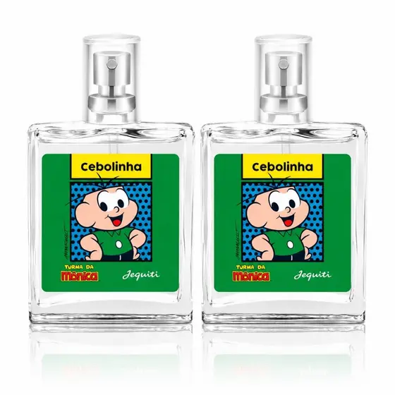 Perfume Deo Colônia Cebolinha da Jequiti 25ml | Turma da Mônica Vidro