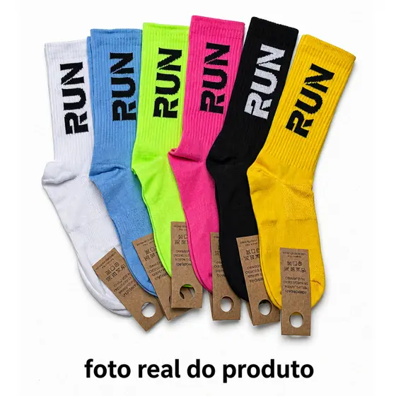 Kit 4 Meias Poliamida Academia Esportiva Corrida Compressão