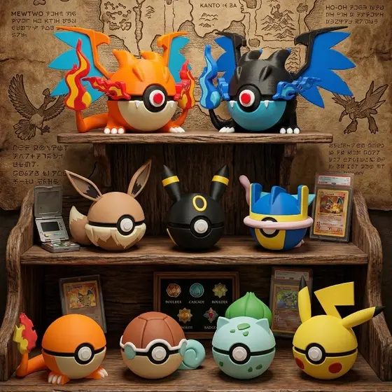 Mini Pokébola Pokémon  Poké Ball - Decorativa