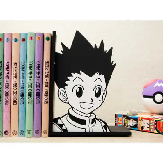 Apoio de Livros e Mangás Hunter x Hunter– Suporte de Estante
