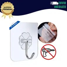 Kit De Ganchos Adesivos Para Parede Multi Funcional Autocolante
