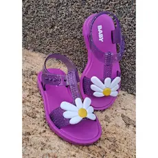 Sandália Bebê Rosa FLOR Charmosa Delicada Criança Na Super Promoção...