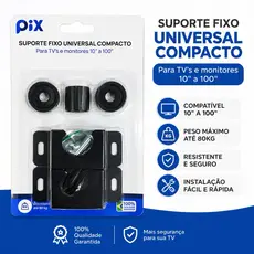 Suporte Universal Fixo Para Smart TV LED LCD TV 4K Parede Painel 10 24 32 43 50 55 60 75 100 PLG