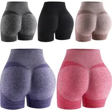 Short Feminino Compressão Cintura Alta Empina Bumbum Yoga Pilates Corrida