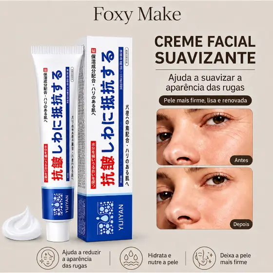 Creme De retinol De Ação Rápida Para Rugas E Linhas Finas Com lifting Reafirmante .