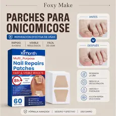 Patch de Cuidado para as Unhas com Silicone, Hidratação e Proteção Diária 30 Unidades
