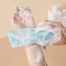 Rede Espumadora Sabonete 8 Camadas Saquinho Espuma Rápida Banho Rosto Esfoliante