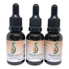 3 Sinus Control 30ml Original Fórmula Avançada Envio Rápido Natural