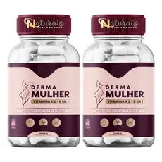 Kit 2 Derma Mulher Original 60 Cápsulas - Única Loja Oficial