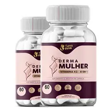 2 Derma Mulher Original 60 Cápsulas Cada - Imediato Original